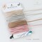 4 Colors, 3.3 Yard, 3mm Leather Cord for Jewelry Making Leather Strips for Crafts Leather String Suede Cord Faux Lace Thread for Bracelets
